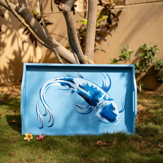 Majestic Current Tray | Bela hand-painted by Bela